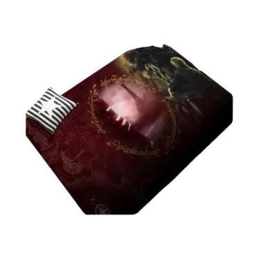 Imagem de Tapete Retrô Antiderrapante L-Lords Game Rings Para Corredor, Sala De 