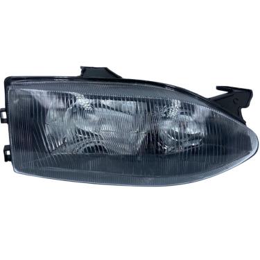 Imagem de Par Farol Palio Siena G1 Mascara Negra 96 á 00 Foco Duplo Acrilico