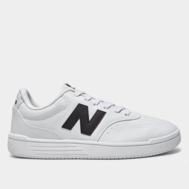 Imagem de Tênis New Balance Bb80, Branco, Preto, 35