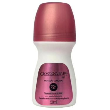 Imagem de Desodorante Roll-on Nanopartículas de Ouro Rosé 72h Giovanna Baby 50ml
