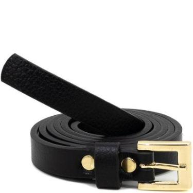 Imagem de Cinto Fino Feminino em Couro Sapato Show 961-Feminino