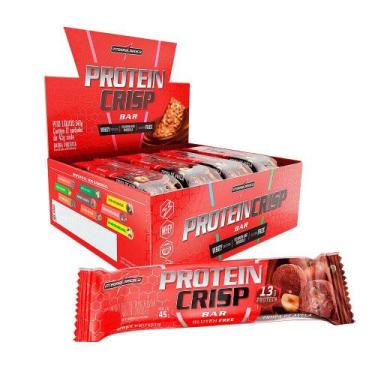Imagem de Protein crisp bar barra de proteína crisp whey protein sabores c/ 12 u