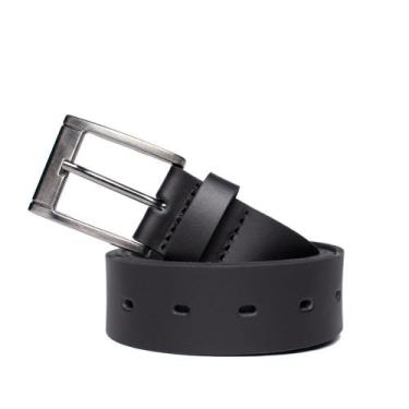 Imagem de Cinto Masculino Fasolo G219374751 Couro Social Preto, Preto, 100