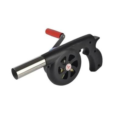 Imagem de Soprador Portátil Para Churrasco Ao Ar Livre, Acessórios Para Acendime