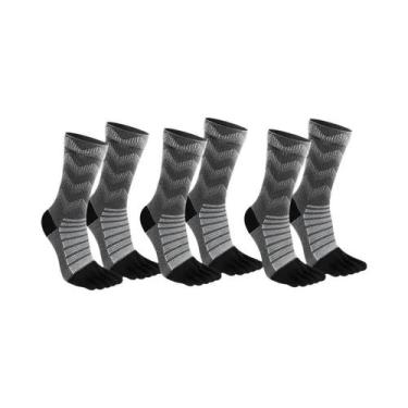 Imagem de Meias Esportivas Unissex De Lã Merino Térmicas Com Absorção De Umidade