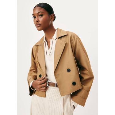 Imagem de Trench Coat Feminino Curto-Feminino