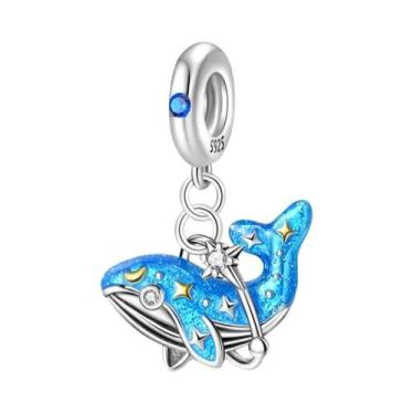 Imagem de Berloques De Prata 925 Com Formato De Golfinho, Caranguejo E Barco Par