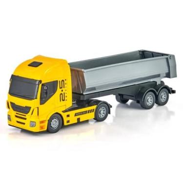 Imagem de Caminhão Brinquedo Truck Basculante Articulado 2.5 40 Cm - Usual Brinq