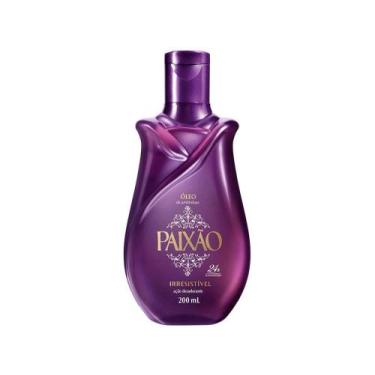 Imagem de Óleo Corporal Paixão Irresistível de Amêndoas - 200ml, Roxo, Óleo de A
