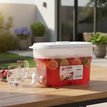 Imagem de Suqueira 3,2l Grande Portátil Dispenser De Bebidas Torneira - Yeet