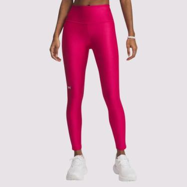 Imagem de Calça Legging Under Armour HG Rise Feminina Rosa, M