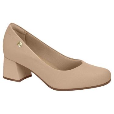 Imagem de Sapato Feminino Salto Bloco Bege Modare 7373.100, 36