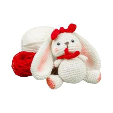 Imagem de Kit De Crochê Para Iniciantes Com Fio E Agulhas, Tutoriais Em Vídeo, F