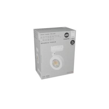 Imagem de Spot Led Trilho Authentic Nobby Redondo Branco 10W 800 Lumens Branco F