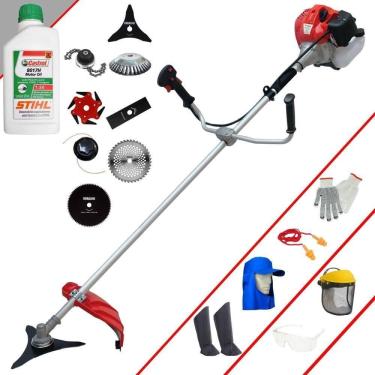 Imagem de Aparador Grama Anmax Cg430p 2hp 8 Em 1 + Epi + Óleo Stihl