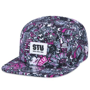 Imagem de Boné Camper Strapback Stu Skate Total Urbe Aba Reta Aba Reta Strapback New Era Masculin...