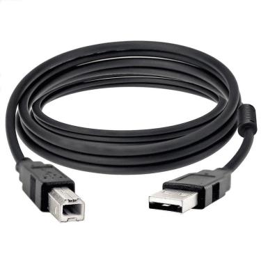 Imagem de Cabo Usb-a Macho X Usb-b Macho 2.0 (preto) - 1,5m
