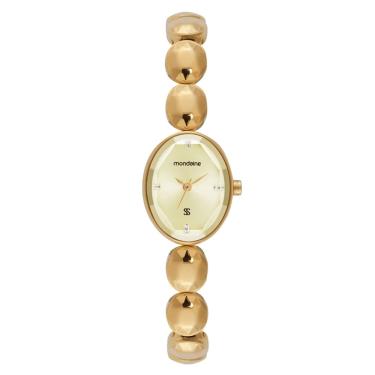 Imagem de Relógio MONDAINE sabrina sato dourado gemas 33047LPMVDM1