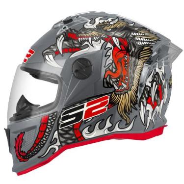 Imagem de Capacete Moto Fechado Pro Tork Stealth Dragon Masculino Feminino Segur