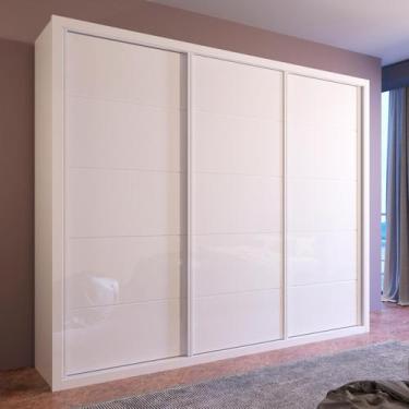 Imagem de Guarda Roupa Casal Imperius 3 Portas Bom Pastor, Branco