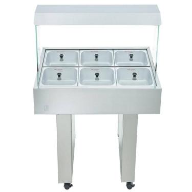 Imagem de Carro Buffet Termico Bbmm-6 6 Cubas 127V - Edanca