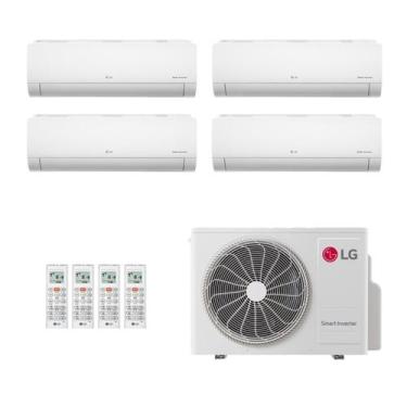 Imagem de Ar-Condicionado Multi Split Inverter LG 30.000 2x Evap HW 7.000 + 2x E