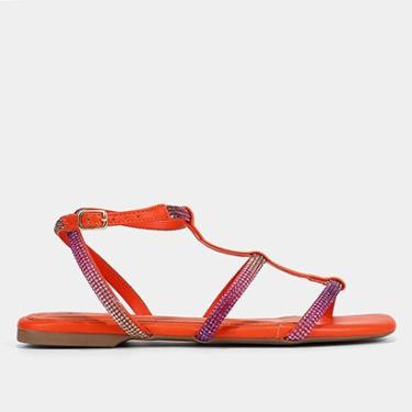 Imagem de Rasteira Shoestock Brilho Gladiadora-Feminino