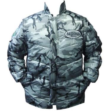 Imagem de Jaqueta Arizona Masculina Camuflada Cinza, Camuflada cinza, GG