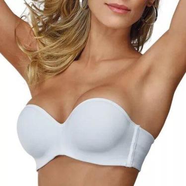 Imagem de Sutiã sem alça Bustiê Vertigem Demillus 67858, Branco, 48