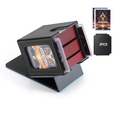 Imagem de Janela de exibição dupla MTG Deck Box Stepane para mais de 120 cartas