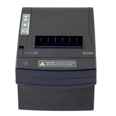 Imagem de Impressora Não Fiscal Elgin i8 Guilhotina USB Ethernet Seria