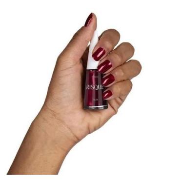 Imagem de Esmalte linha Cremoso Risqué 8ml, RUBI