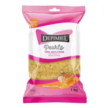 Imagem de Cera Depimiel em Pérolas Natural 1kg SISTEMA ESPANHOL