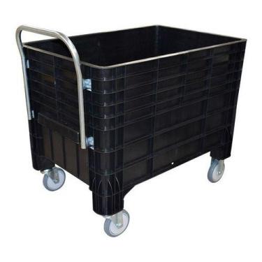 Imagem de Carro 1030 Caixa Lixeira Conteiner 372 Litros - Higipack