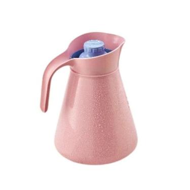Imagem de Jarra bella 600 ml - tampa rosa - cores sortidas - TIBA, Rosa