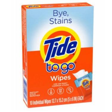 Imagem de Tide Lenços Umedecidos Removedores de Manchas Instantâneos