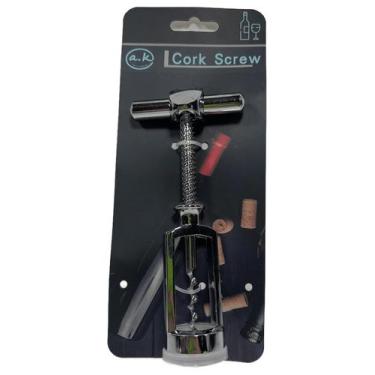 Imagem de Saca Rolhas metal 15cm - Dalla Valle