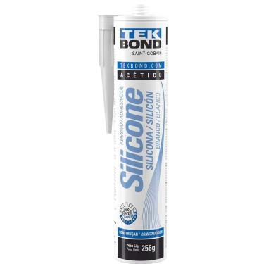 Imagem de Borracha de Silicone Acético Branco Tekbond 256G