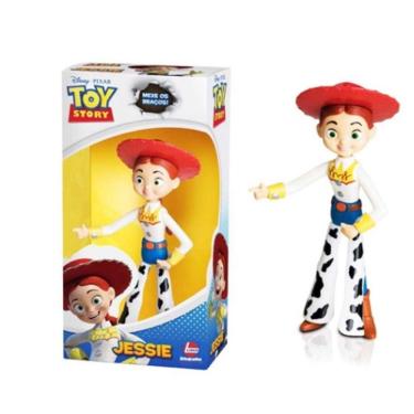 Imagem de Boneca Jessie Toy Story Articulado Grow Boneco Em Vinil Mexe Os Braços