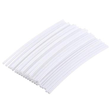 Imagem de Para capas de raios de bicicleta Senyar peles de raios de motocicleta, 36 peças protetor de raios de roda capas de capas de motocross capas de guarda de estrada kit (branco)