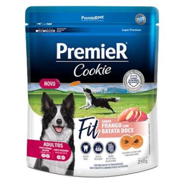 Imagem de Petisco Premier Cookie Cães Adultos Fit Frango Com Batata Doce