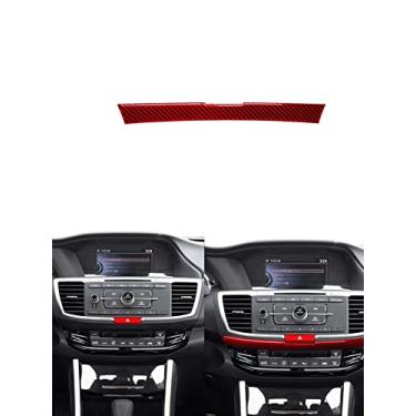 Imagem de JEZOE Guarnição da tampa do carro adesivos 3D decorativos acessórios de estilo de fibra de carbono, para Honda Accord 2013 2014 2015 2016 2017 estilo do carro