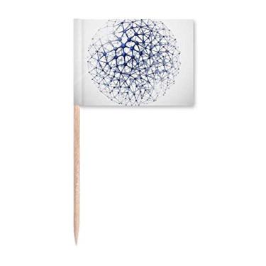 Imagem de Atoc Estrutura Ilustração Física Palito Bandeiras Marcador Topper Decoração de Festa