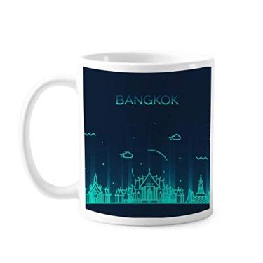 Imagem de Caneca Thai Customs Culture Shadow Bangkok cerâmica café porcelana xícara louça
