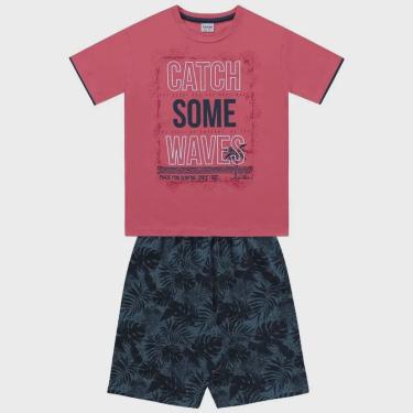 Imagem de Conjunto Camiseta e Bermuda - Fakini - Lukas Kids Moda Infantil