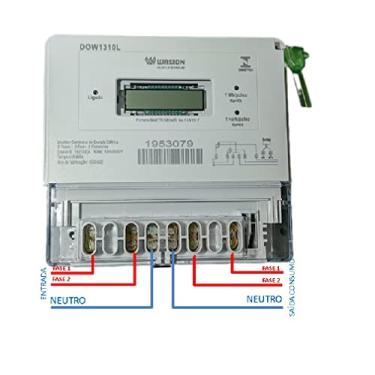 Imagem de Medidor De Energia Elétrica Digital Bifásico Dowertech-Wasion 1310l