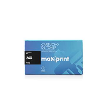 Imagem de Cartucho de toner Maxprint Compatível HP CF226X No.26X Preto