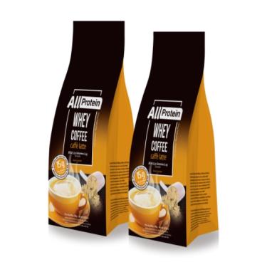 Imagem de 2PC Whey Coffee CAFFE LATTE - Pacote de 300g - 15g de proteína na porção