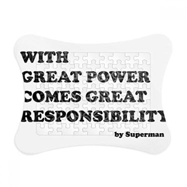 Imagem de Moldura grande poder vem com grande responsabilidade, decoração de quadros, quebra-cabeça