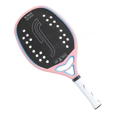 Imagem de Raquete Beach Tennis Robin Soderling RS Wave Surf Edition - Branco/Rosa
